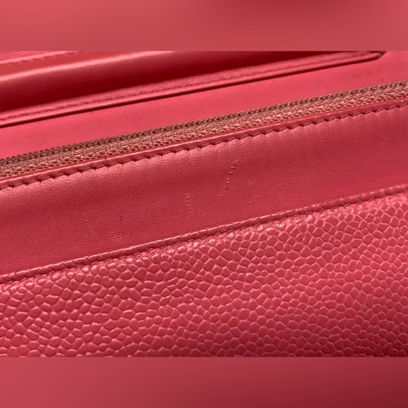 CHANEL CC Timeless Wallet on Chain WOC Pink Caviar Bag - Picture 15 of 16